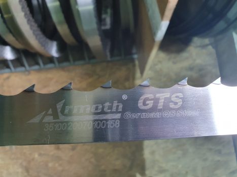 стрічкове полотно armoth (ленточная пила) по дереву для пилорами від офіційного прдеставника Армот Україна